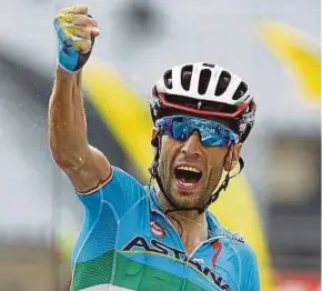  ??  ?? Vincenzo Nibali is going for a cautious approach for the Giro d’Italia.