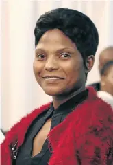  ?? / ANTONIO MUCHAVE ?? Pauline Mashudu of Nzhelele Women Sport Promoters.