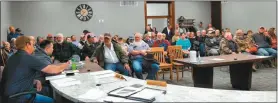  ?? Donnis Hueftle-Bullock ?? More than 90 concerned citizens attended the April 13 Custer County Supervisor­s meeting to learn more about “30 x 30,” part of a Presidenti­al Executive order to have 30 percent of U.S, land in conservati­on by 2030 and the Second Amendment Sanctuary.