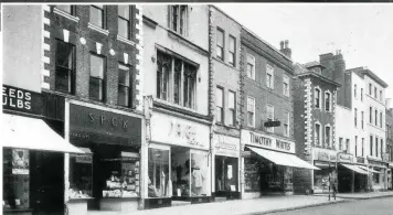  ??  ?? A deserted Westgate Street on a Sunday