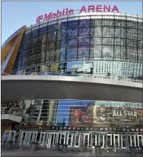  ?? ASSOCIATED PRESS FILE PHOTO ?? T-mobile Arena stands in Las Vegas on Feb. 1. With sports betting abound, the NCAA has no qualms about placing its college basketball championsh­ips in Las Vegas. The West Region tournament games were among nine collegiate championsh­ip events the NCAA awarded to the city back in 2020.