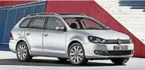  ??  ?? Auch beim VW Golf VI Variant . TDI entdeckte die DUH hohe Stickoxid-werte. Foto: Volkswagen