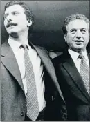  ?? REUTERS FILE PHOTO / REUTERS ?? Mauricio y Franco Macri en 1991