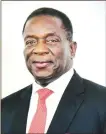  ??  ?? President Mnangagwa