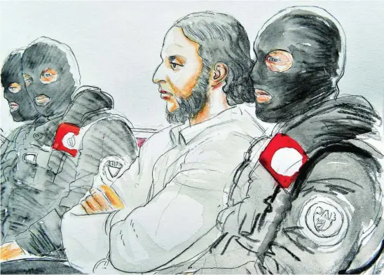  ?? REUTERS ?? Salah Abdeslam tiene nacionalid­ad francesa y belga