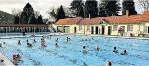  ??  ?? The Ponty Lido has proved a success but making sure tourist attraction­s are capitalise­d on is a concern raised to the Valleys Taskforce