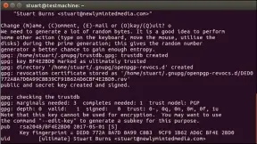  ??  ?? Here’s a completed key setup with the key output displayed.