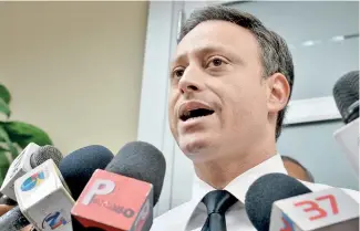  ?? K. MOTA ?? El procurador general de la República, Jean Rodríguez, presentará un nuevo plan.