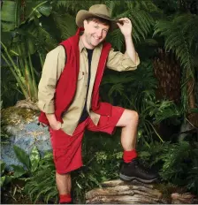  ??  ?? Andrew Maxwell in I’m A Celebrity. Pic: ITV/PA Wire