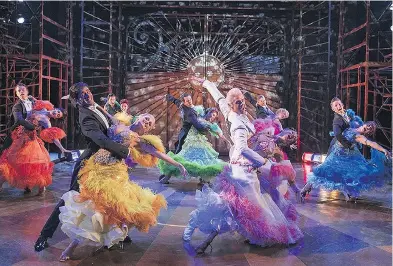  ?? COURTESY PRINCESS OF WALES THEATRE ?? Baz Luhrmann’s Strictly Ballroom comes back to its stage roots at the Princess of Wales Theatre in Toronto.