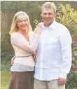  ??  ?? Golfer Darren Clarke and wife Heather, who died of cancer in 2006 at 39