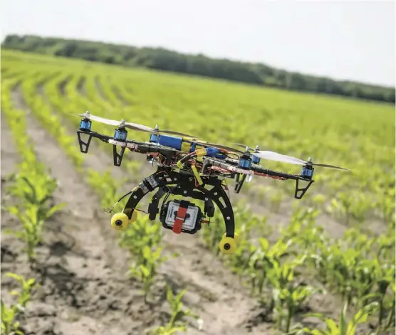  ?? ?? While agricultur­e in Zimbabwe is developing technologi­cally to the level of monitoring fields with drones, the question that lingers is that will it be able to maintain the momentum, or like any other sector in the economy it will start to choke?