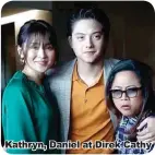  ??  ?? Kathryn, Daniel at Direk Cathy