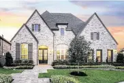  ??  ?? Highland Homes builds in the master-planned community of Jordan Ranch on 55-foot and 65-foot lots, starting from the $290,000s and $380,000s.