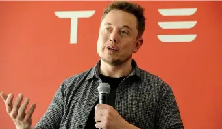  ?? ?? Tesla CEO Elon Musk is putting his bid to buy Twitter on hold.