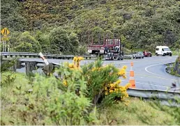  ?? ?? Over time Remutaka Hill will only get busier, a correspond­ent says.