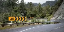  ?? GRANT MATTHEW/ STUFF ?? State Highway 3 over Mt Messenger will be closed at times from May 16 as work on the bypass begins.