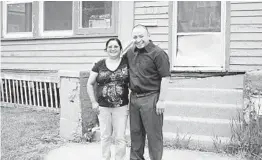  ?? CRISTOBAL FRANCISQUE­Z ?? Paulina and Marcos Francisco bought their house after working in food processing jobs.