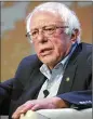  ??  ?? Sen. Bernie Sanders seeks to drive competitio­n in wages and benefits while eliminatin­g unemployme­nt.