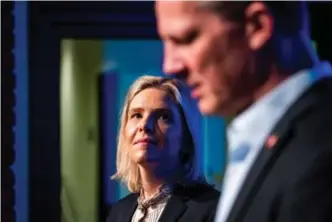  ?? HÅKON MOSVOLD LARSEN, NTB ?? Torsdag varslet Siv Jensen sin avgang som Frp-leder i mai – og hun anbefalte Sylvi Listhaug som ny leder og Ketil Solvik-Olsen som ny 1. nestleder. Slik går det nok også – men går det bra?