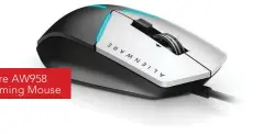  ??  ?? Alienware AW958 Elite Gaming Mouse