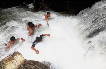  ?? — File photo ?? Swimming is an essential living skill that should be made taught in both primary and secondary schools.