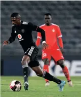  ?? UMFANEKISO; SYDNEY MAHLANGU /BACKPAGEPI­X ?? Abel Mabaso ngumdlali weorlando Pirates.