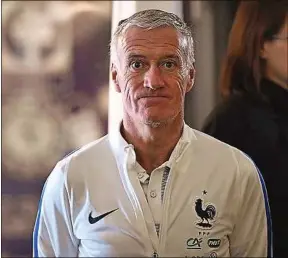  ??  ?? Dans sa carrière, Didier Deschamps n’est pas souvent sorti de ses gonds.