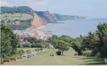  ??  ?? Sidmouth sits on the coast of the English Channel.