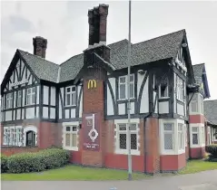  ??  ?? Pictured is the fast-food restaurant in Park Road. Image courtesy of Google Maps.