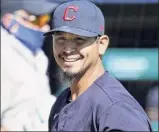  ?? Duane Burleson / Getty Images ?? Right-hander Carlos Carrasco spent three months battling leukemia in 2019. He has been traded to the Mets.