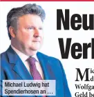  ??  ?? Michael Ludwig hat Spendierho­sen an …