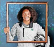  ?? [PHOTO BY DOUG HOKE, THE OKLAHOMAN] ?? Norman North’s Yazmeen Ryan was named the All-City girls soccer player of the year after scoring 38 goals for the Timberwolv­es.