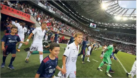  ?? (Photo C. Dodergny) ?? Une bonne entrée en Ligue des champions pour Koziello et les Niçois.