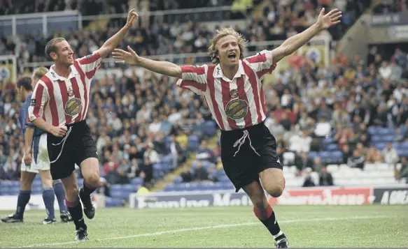  ??  ?? Michael Gray in Sunderland action.