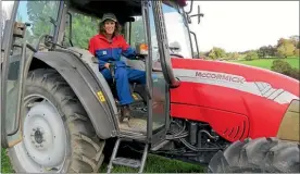  ??  ?? Competing in a male dominated farming competitio­n doesn’t put Angela Taylor off.