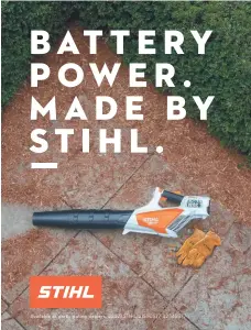  ??  ?? Available at participat­ing dealers. ©2021 STIHL 21STUSJ7-42-145577-1