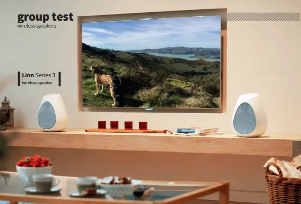  ??  ?? Linn Series 3 wireless speaker