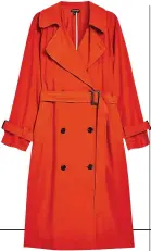  ?? Trench coat, £69, topshop.com ??