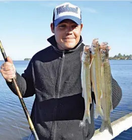  ??  ?? Los flechas no se regalan fácilmente en Monte, lo más convenient­e es empezar sondeando la zona con una línea barranquín para buscar la profundida­d del día. La pesca no es regular, por lo que presenta un gran desafío.