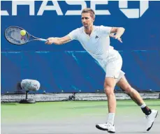  ?? FOTO: DPA ?? Florian Mayer während seines letzten Karrieresp­iels in New York.