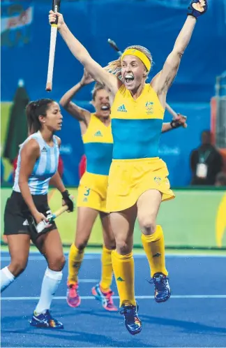  ?? Picture: GETTY IMAGES ?? Hockeyroos captain Emily Smith says there’s no excuses for her squad.
