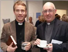  ??  ?? Rev Jack Kinkead and Fr Donal Roche.