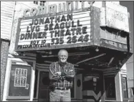  ?? Arkansas Democrat-gazette/john WORTHEN ?? Jack Stradley plans to fix up the Community Theater in downtown Pine Bluff and make it part of an entertainm­ent district.