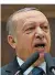  ?? FOTO: GOKTEPE/AFP ?? Er scheut die Konfrontat­ion
mit den USA nicht: der türkische Präsident Recep Tayyip
Erdogan.