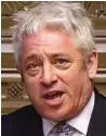  ??  ?? John Bercow