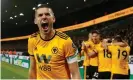  ??  ?? Conor Coady has been a huge reason for Wolves’s successful return to the Premier League. Photograph: Carl Recine/Action Images via Reuters