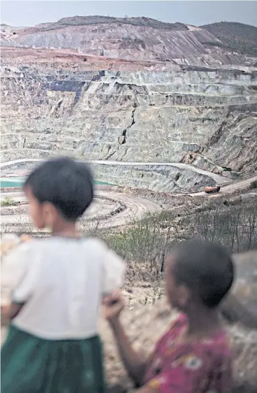  ??  ?? tones from the top of the mountain down to the manual filtration systems their parents have set up.