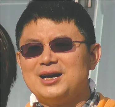  ?? NEXT MAGAZINE VIA THE ASSOCIATED PRESS / FILES ?? Xiao Jianhua, a Chinese-born Canadian billionair­e, here in a 2013 photo, was sentenced last Friday to 13 years in a Chinese prison. The trial was held in secret.