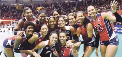  ?? FUENTE EXTERNA ?? Selección dominicana de voleibol, las Reinas del Caribe.